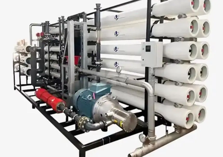 Skid-mounted reverse osmosis plant by Aqua Flux Solutions